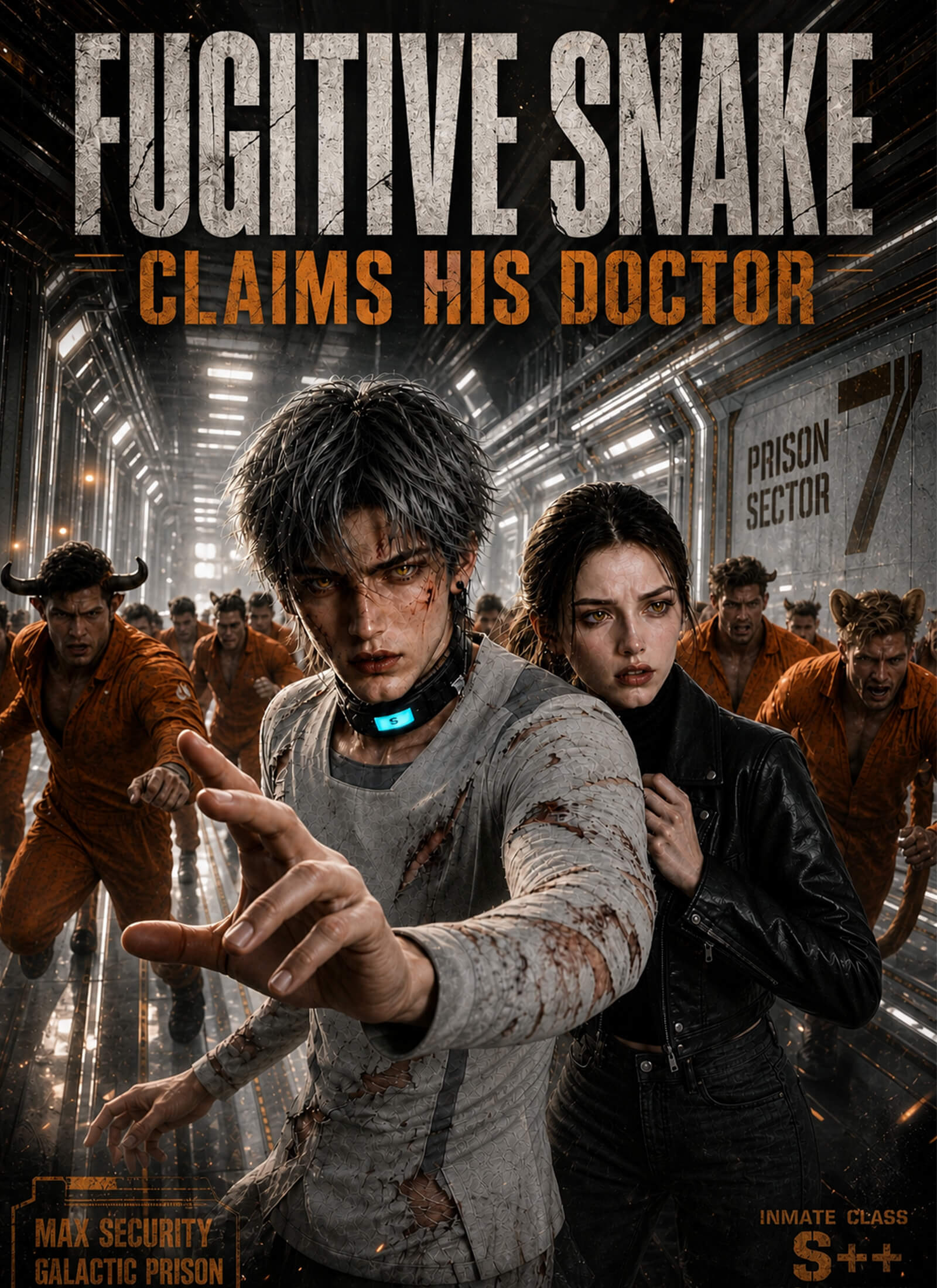 Fugitive Snake Claims His Doctor cover poster