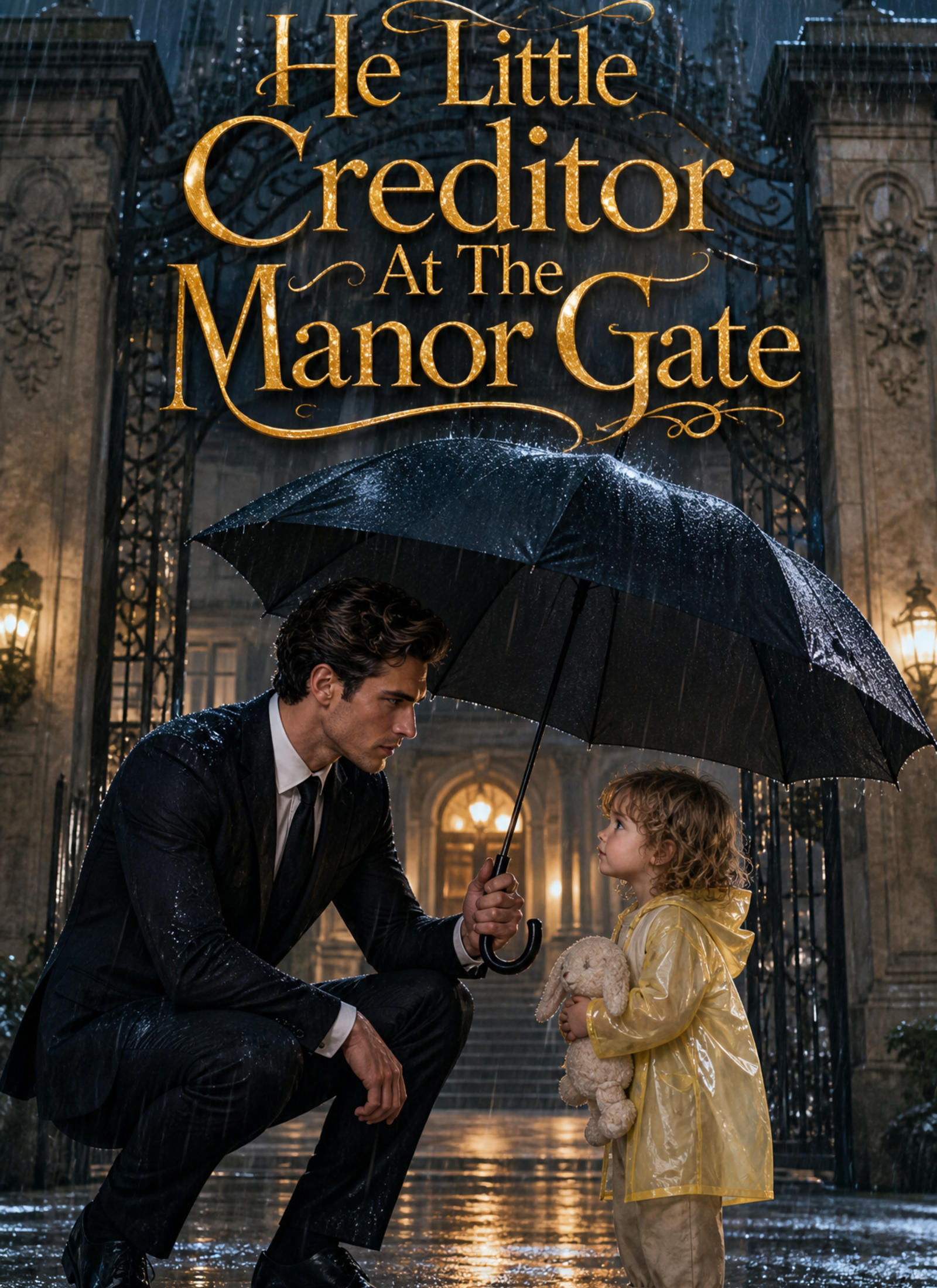 He Little Creditor At The Manor Gate cover poster