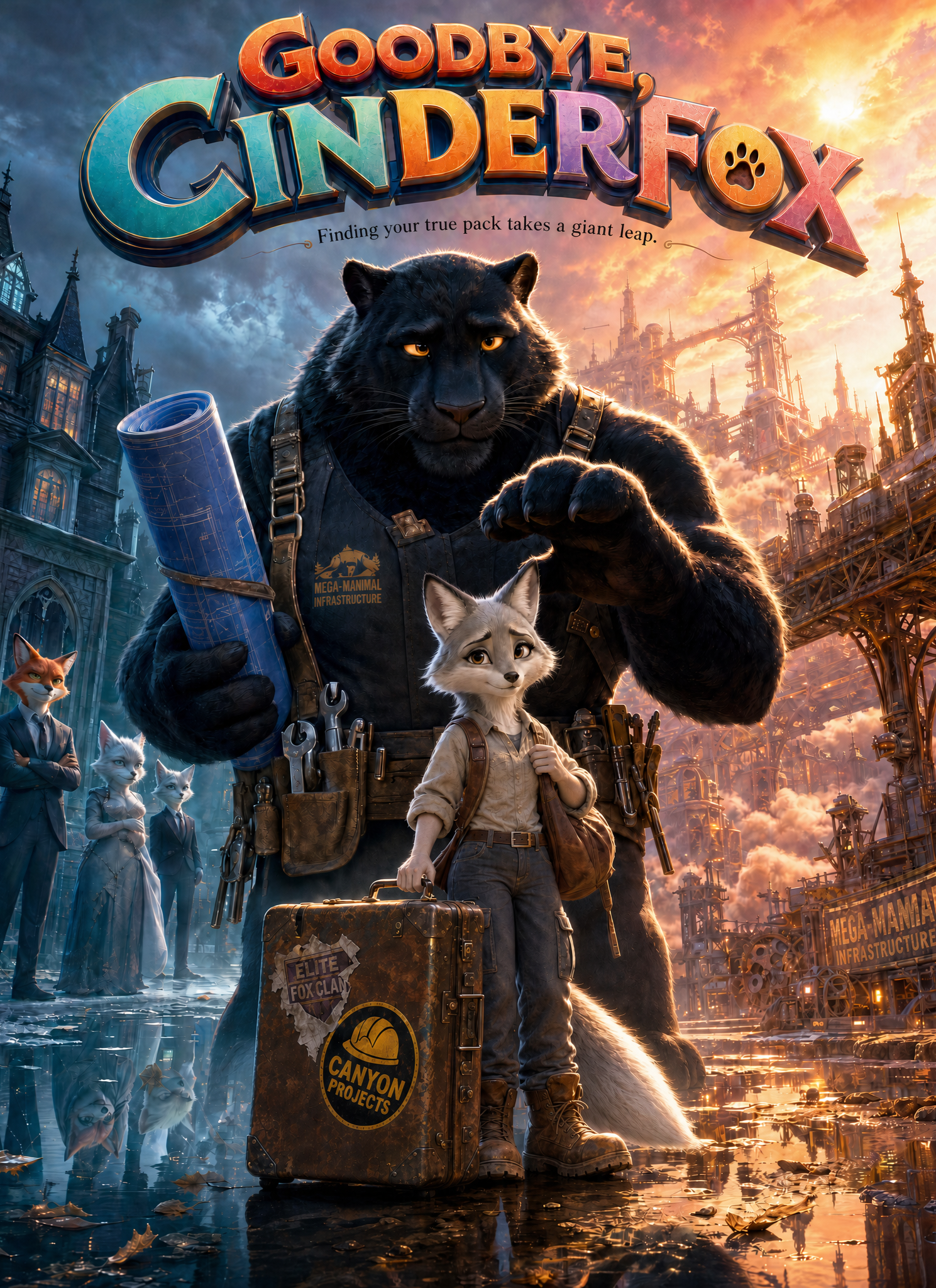 Goodbye, Cinderfox cover poster