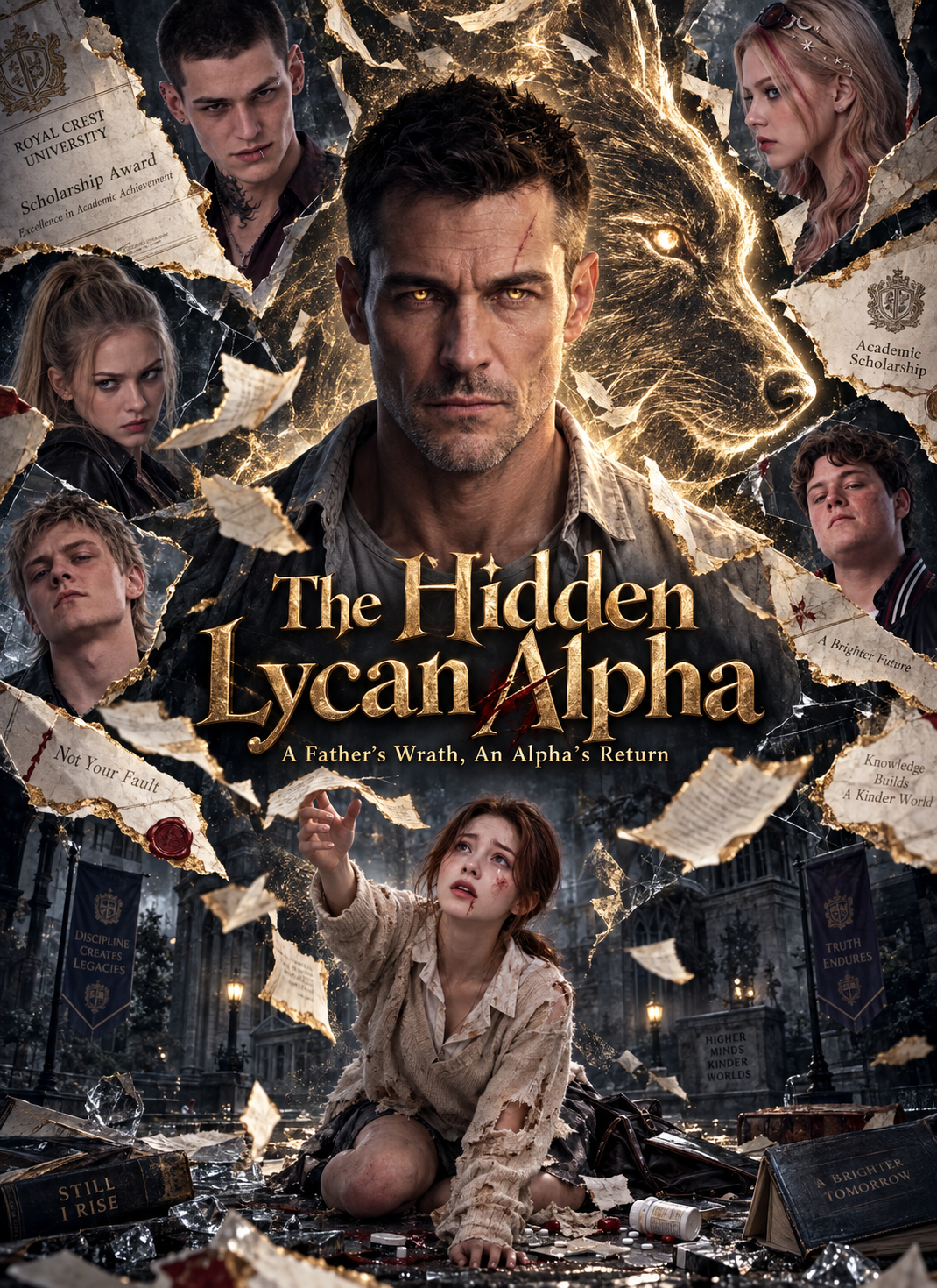 The Hidden Lycan Alpha cover poster
