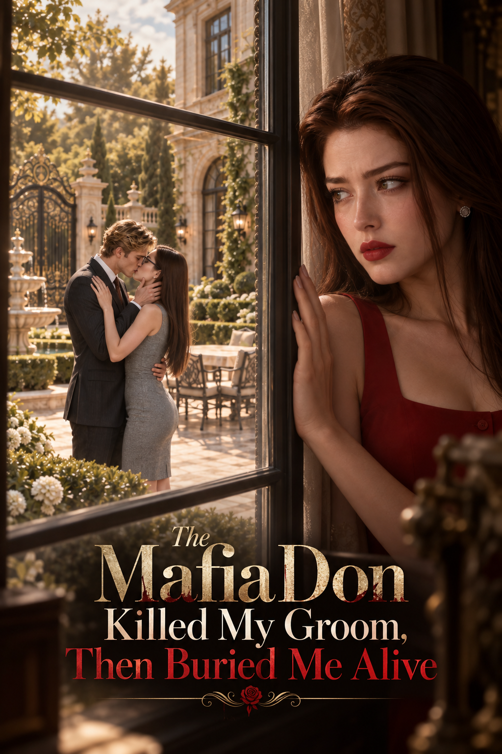 The Mafia Don Killed My Groom, Then Buried Me Alive cover poster