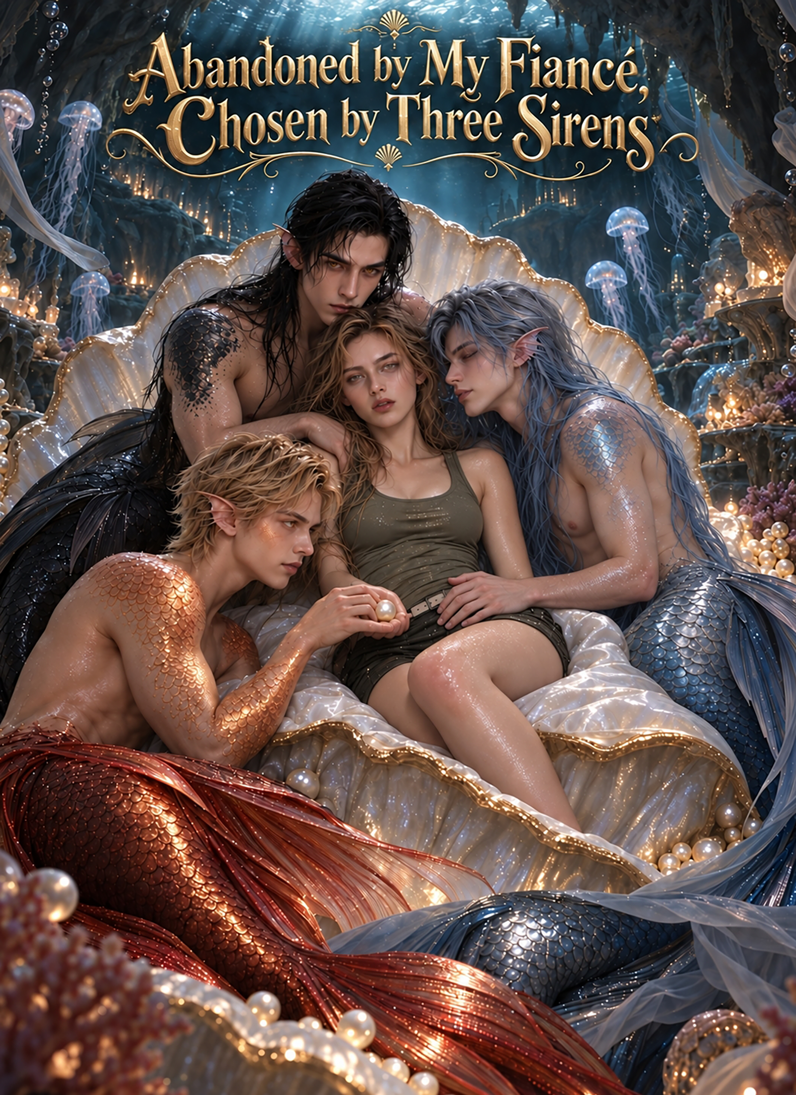 Abandoned by My Fiancé, Chosen by Three Sirens cover poster