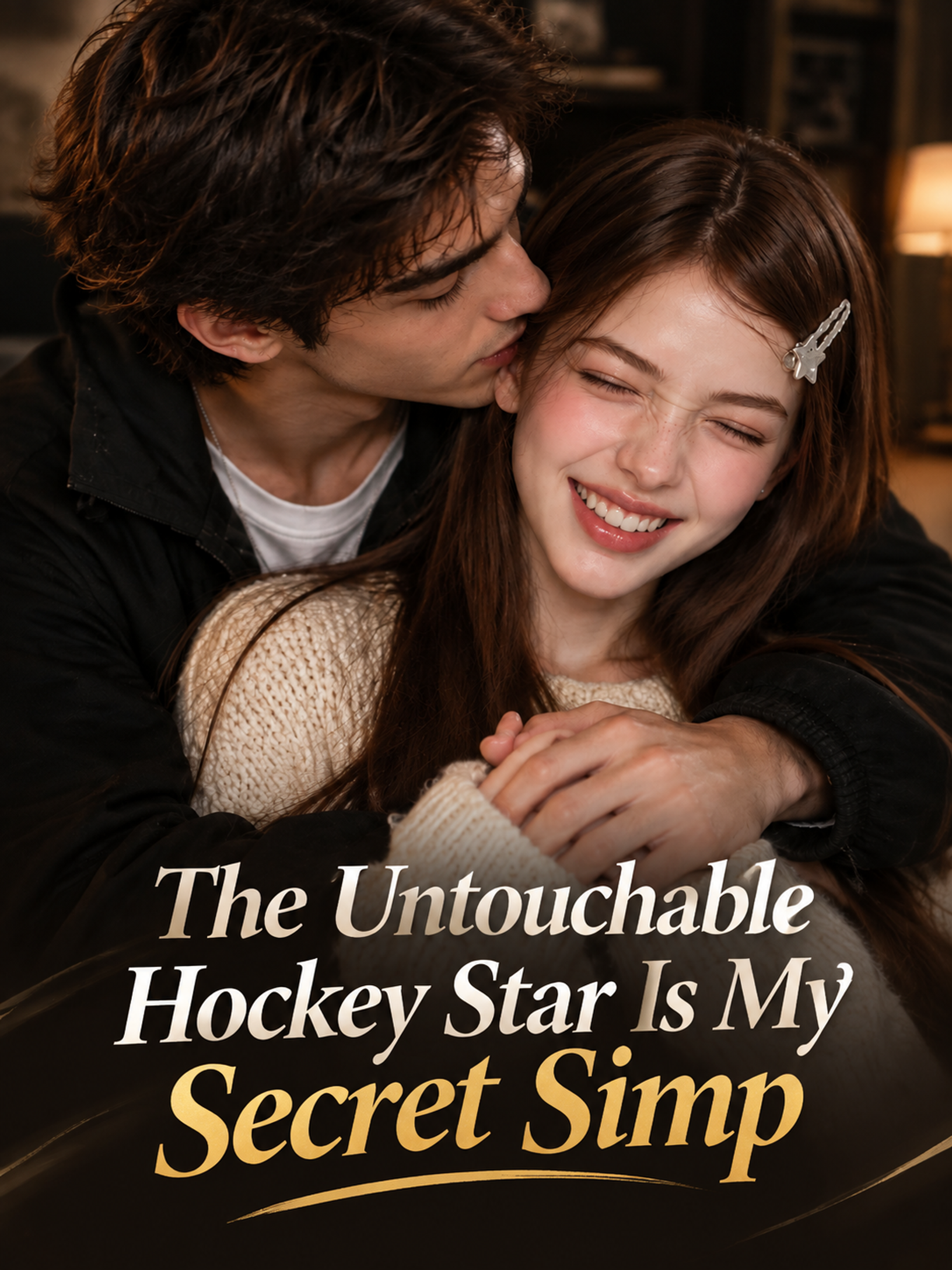 The Untouchable Hockey Star Is My Secret Simp cover poster