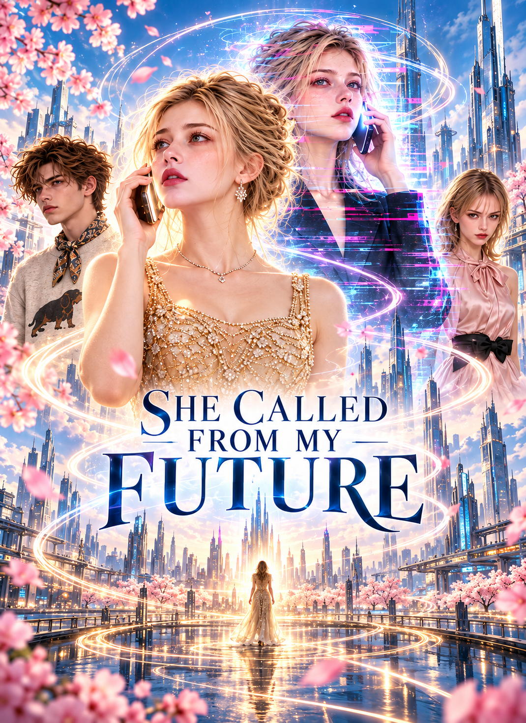 She Called from My Future cover poster